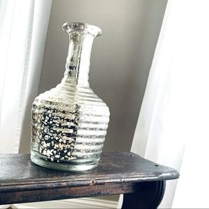 Mercury Glass Decorative Vase